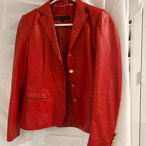 Ralph Lauren Vinatge Leather Jacket